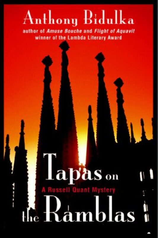 Book cover for "Tapas on the Ramblas" by Anthony Bidulka