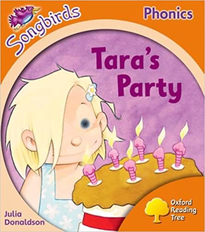 Book cover for "Tara's Party" by Julia Donaldson