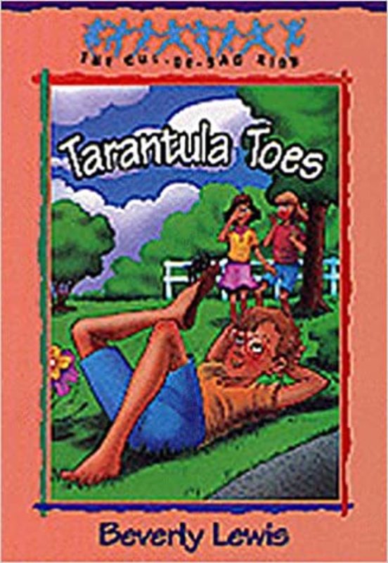 Book cover for "Tarantula Toes" by Beverly Lewis