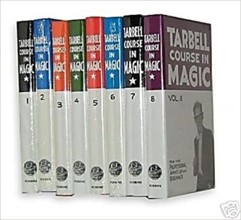Book cover for "Tarbell Course in Magic" by Dr. Harlan Tarbell