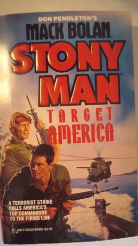Book cover for "Target America" by Don Pendleton