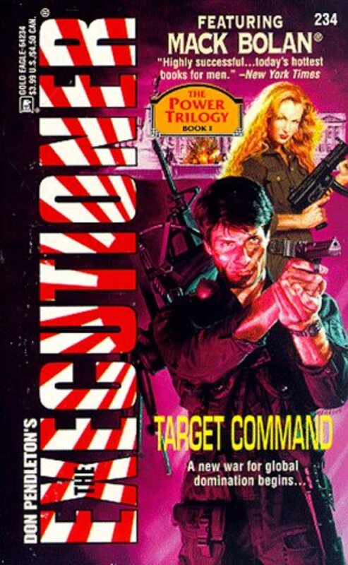 Book cover for "Target Command" by Don Pendleton