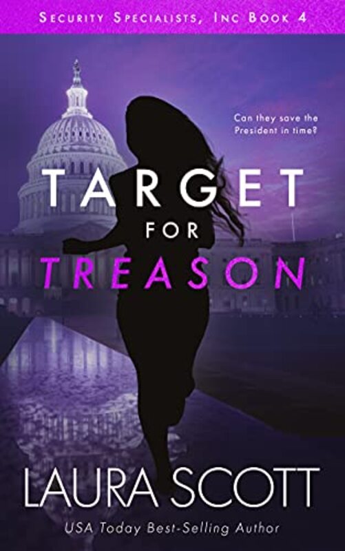 Book cover for "Target For Treason" by Laura Scott