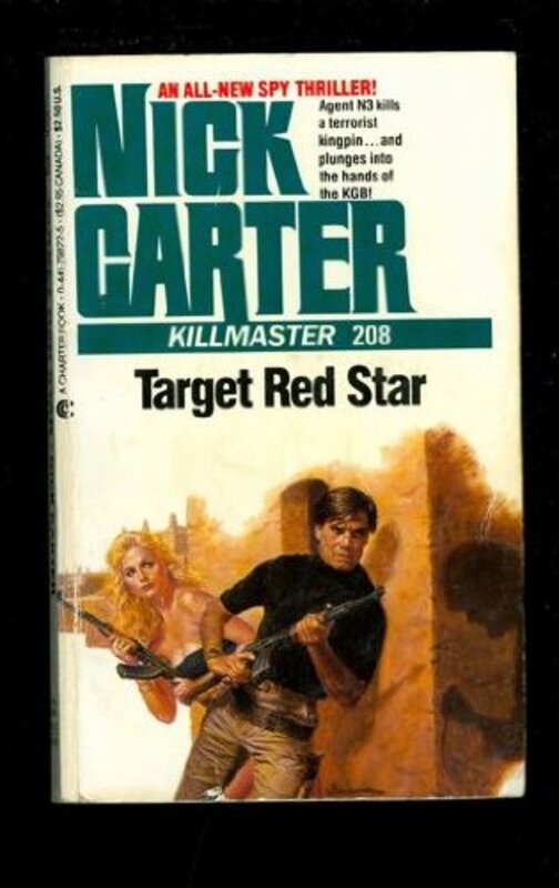 Book cover for "Target Red Star" by Nick Carter