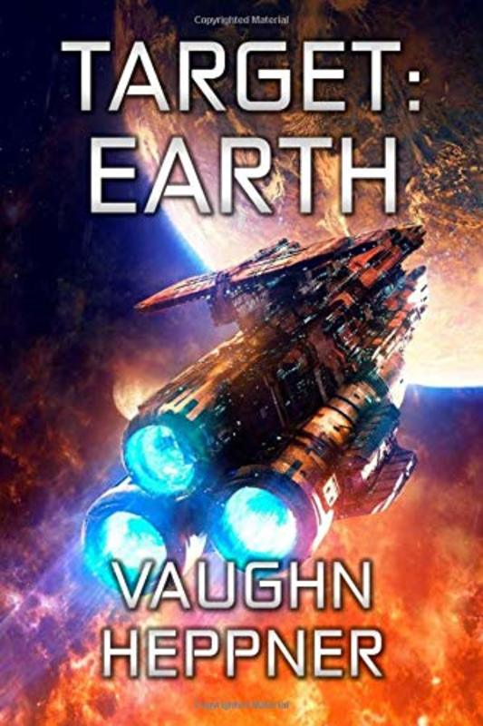 Book cover for "Target: Earth" by Vaughn Heppner
