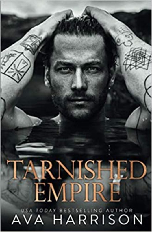 Book cover for "Tarnished Empire" by Ava Harrison