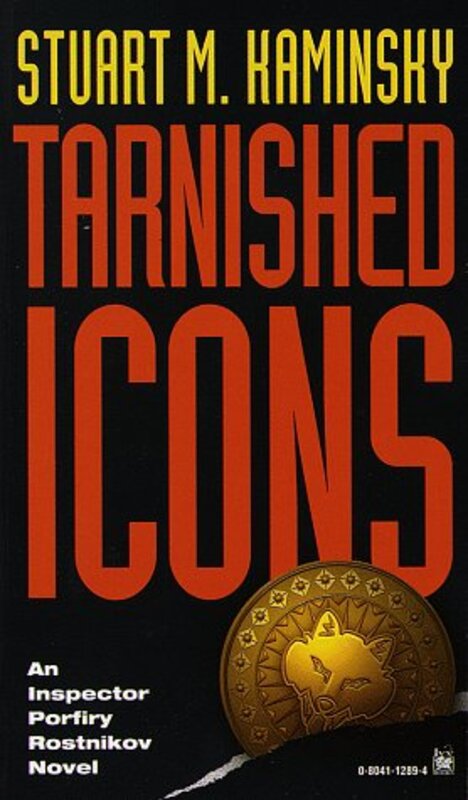 Book cover for "Tarnished Icons" by Stuart M Kaminsky