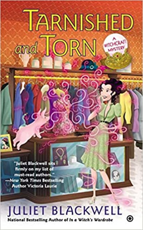 Book cover for "Tarnished and Torn" by Juliet Blackwell