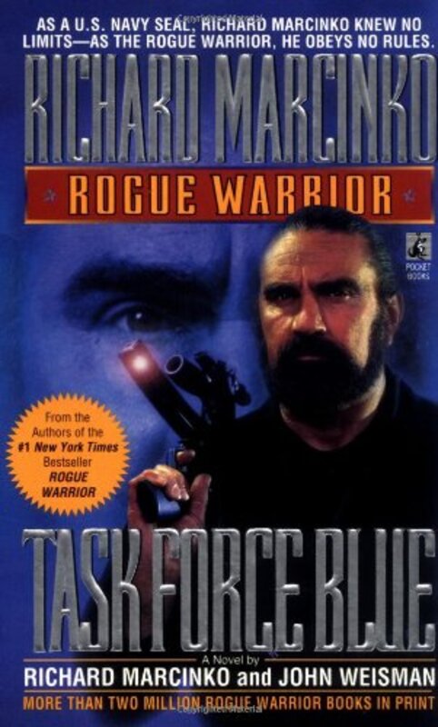 Book cover for "Task Force Blue" by Richard Marcinko