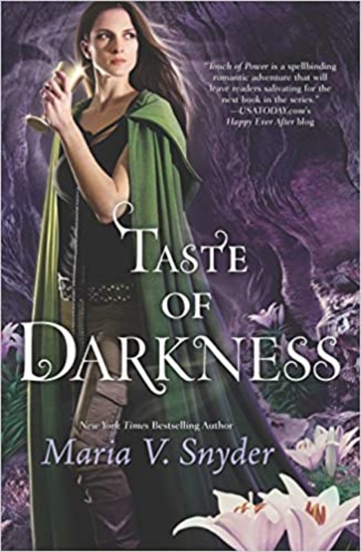 Book cover for "Taste of Darkness" by Maria V Snyder