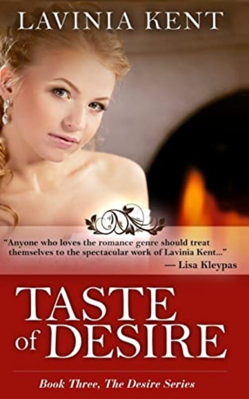 Book cover for "Taste of Desire" by Lavinia Kent