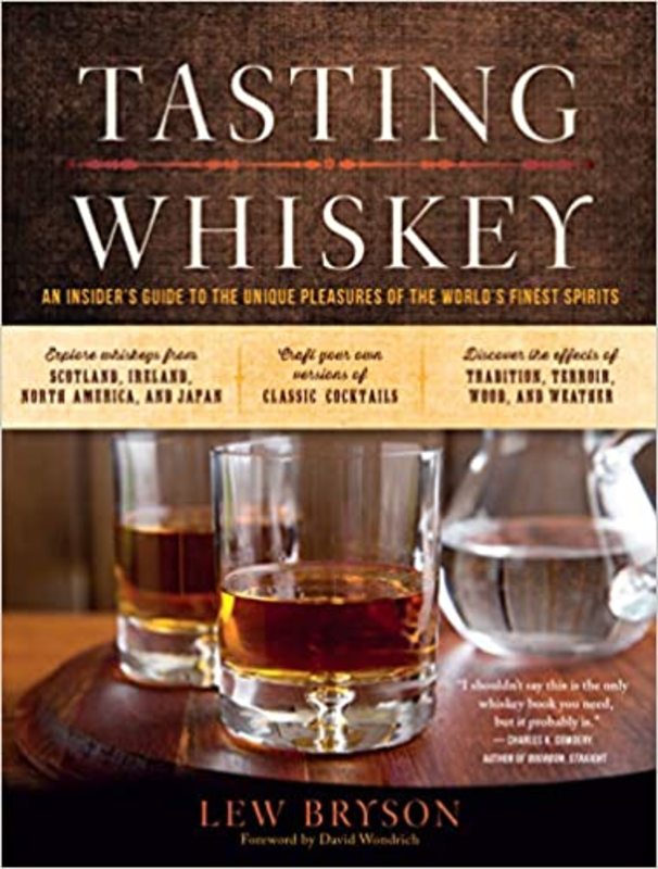 Book cover for "Tasting Whiskey" by Lew Bryson