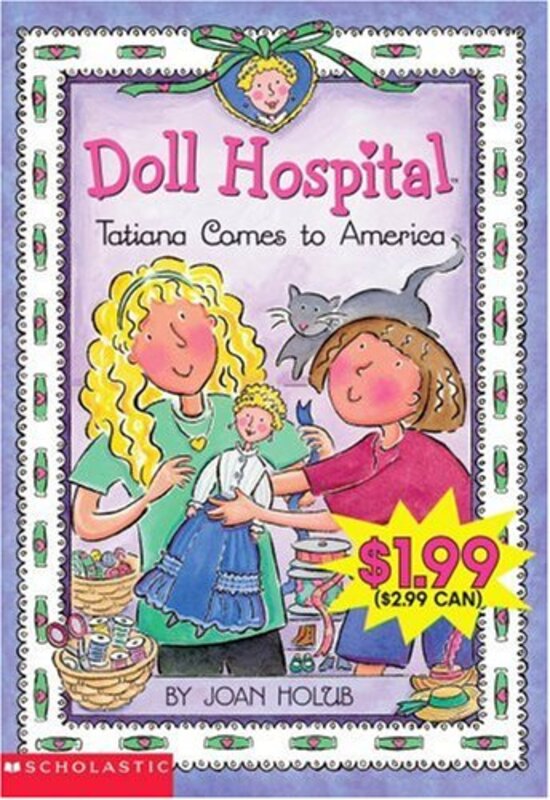 Book cover for "Tatiana Comes to America" by Joan Holub