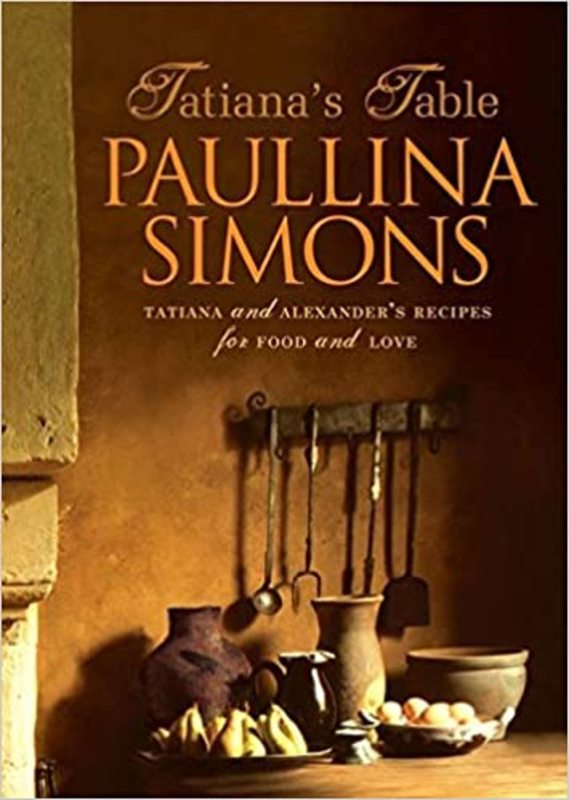 Book cover for "Tatiana's Table" by Paullina Simons