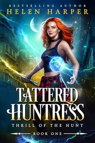 Book cover for "Tattered Huntress" by Helen Harper