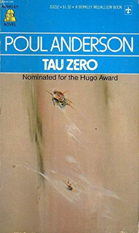 Book cover for "Tau Zero" by Poul Anderson