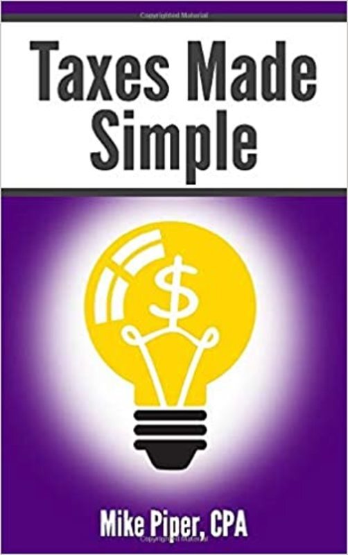 Book cover for "Taxes Made Simple" by Mike Piper