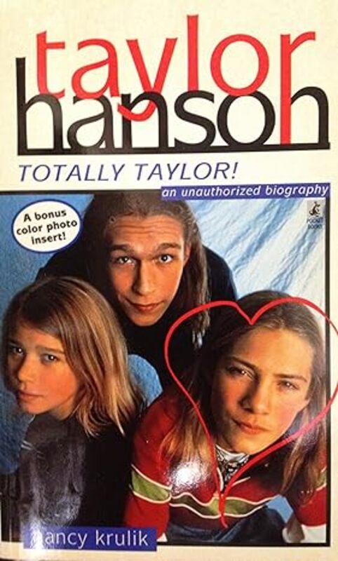 Book cover for "Taylor Hanson" by Nancy Krulik