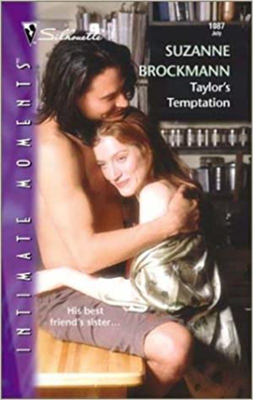 Book cover for "Taylor's Temptation" by Suzanne Brockmann