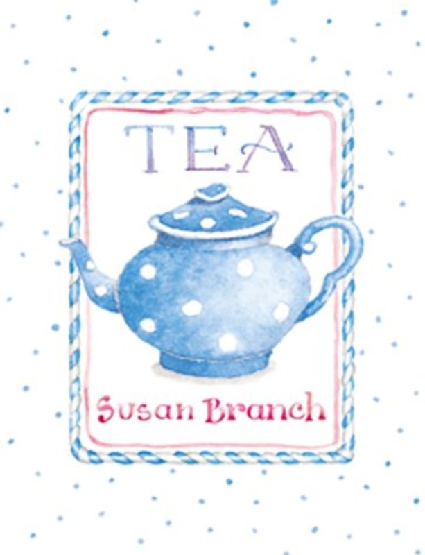 Book cover for "Tea Little Book" by Susan Branch