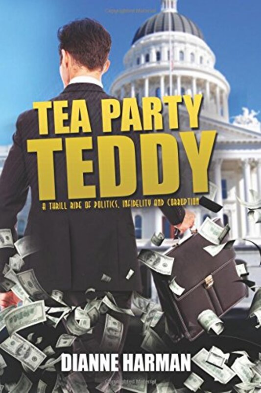 Book cover for "Tea Party Teddy" by Dianne Harman