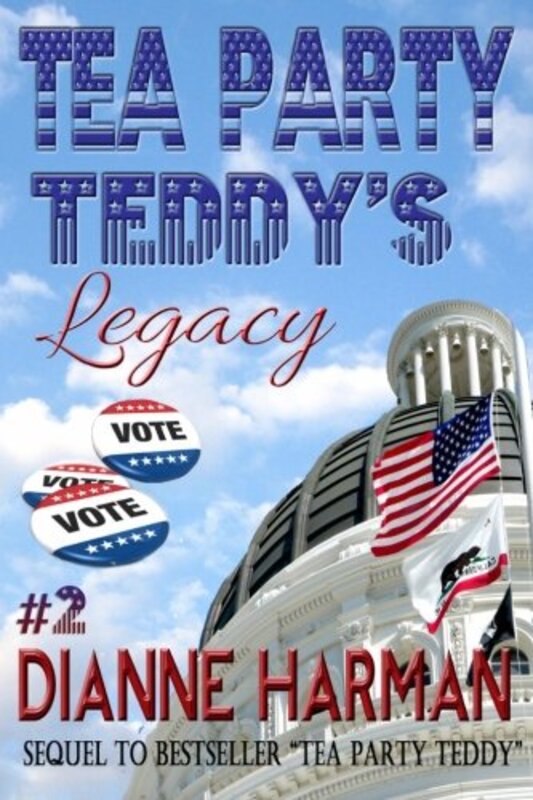 Book cover for "Tea Party Teddy's Legacy" by Dianne Harman