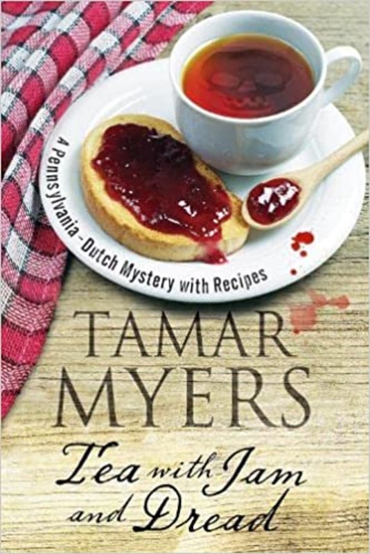 Book cover for "Tea with Jam and Dread" by Tamar Myers