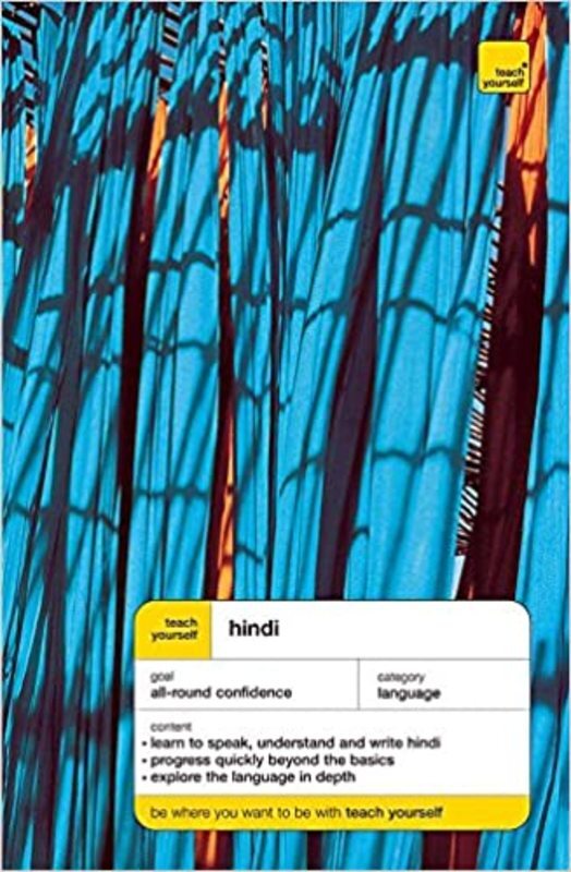 Book cover for "Teach Yourself Hindi" by Rupert Snell