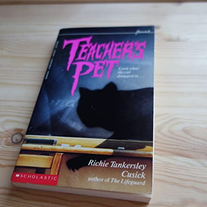 Book cover for "Teacher's Pet" by Richie Tankersley Cusick