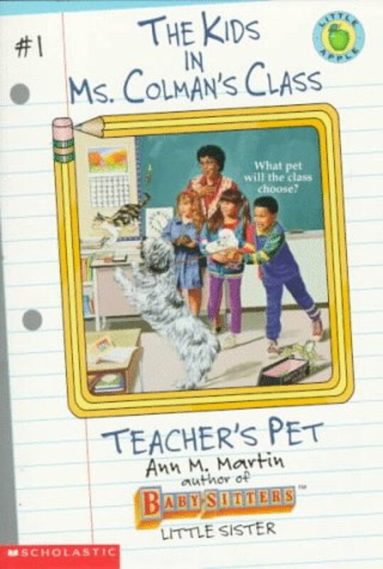 Book cover for "Teacher's Pet" by Ann M Martin