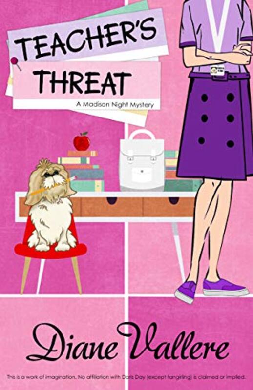 Book cover for "Teacher's Threat" by Diane Vallere
