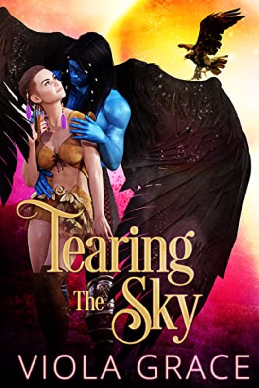 Book cover for "Tearing the Sky" by Viola Grace