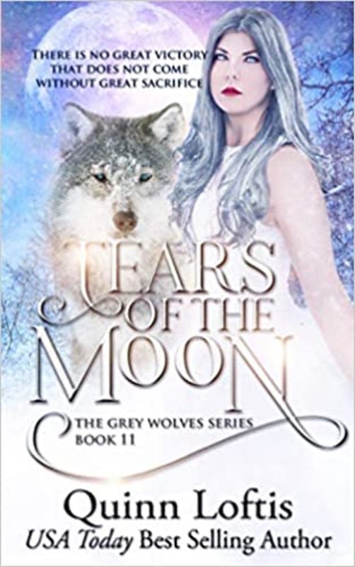 Book cover for "Tears of the Moon" by Quinn Loftis
