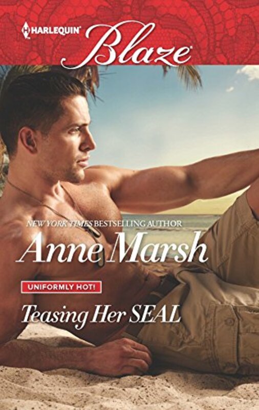 Book cover for "Teasing Her SEAL" by Anne Marsh