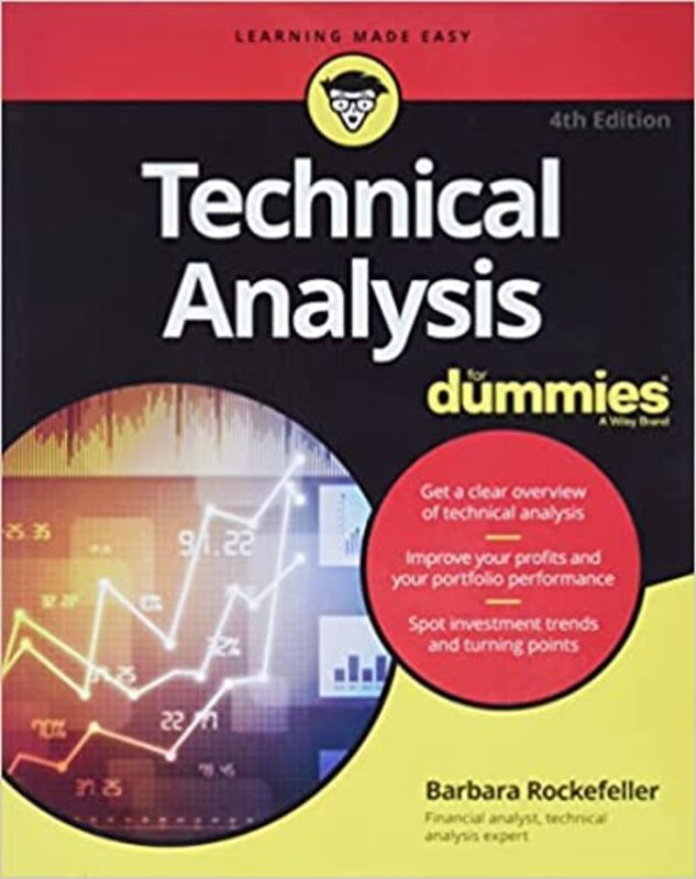 Book cover for "Technical Analysis For Dummies" by Barbara Rockefeller