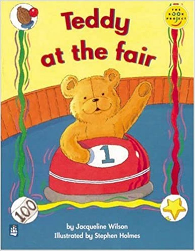 Book cover for "Teddy at the Fair" by Jacqueline Wilson