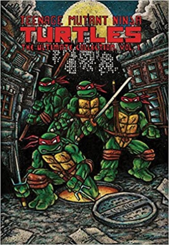 Book cover for "Teenage Mutant Ninja Turtles" by Kevin Eastman
