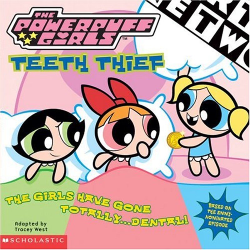 Book cover for "Teeth Thief" by Tracey West
