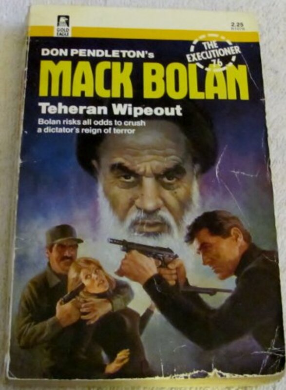 Book cover for "Teheran Wipeout" by Don Pendleton