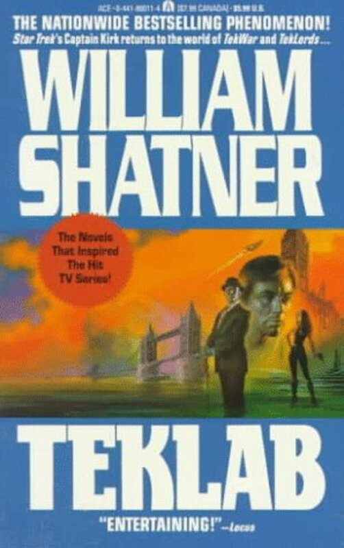 Book cover for "TekLab" by William Shatner