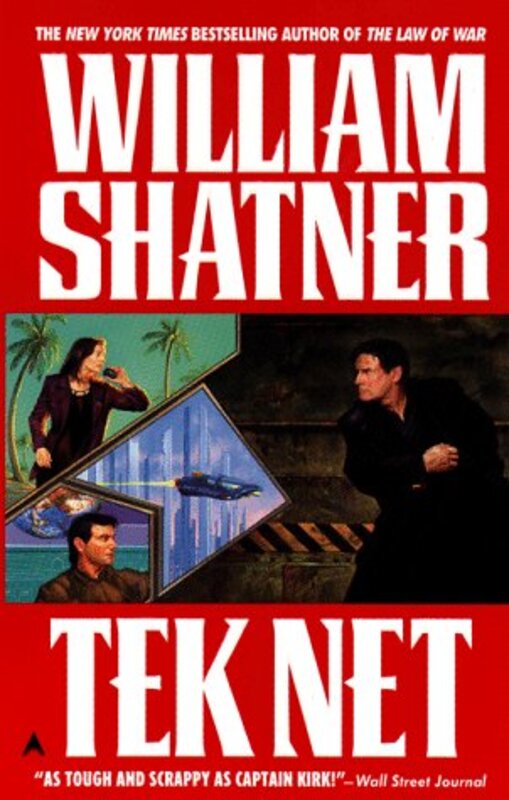 Book cover for "TekNet" by William Shatner