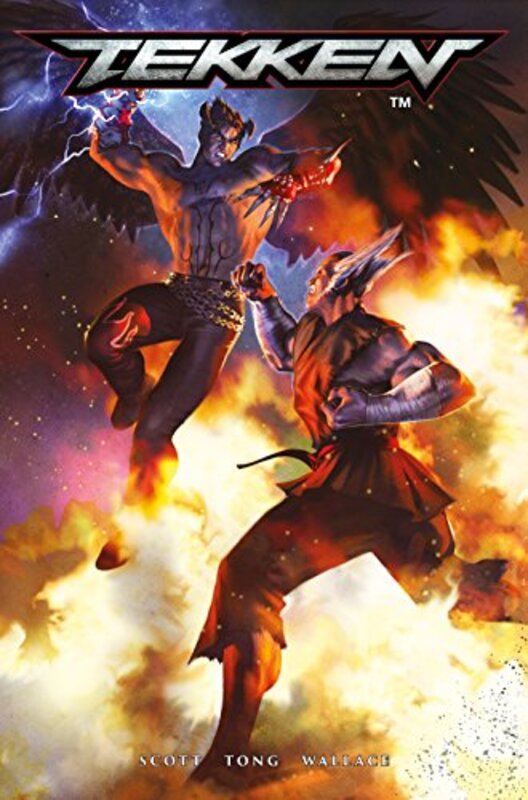 Book cover for "Tekken Volume 1" by Cavan Scott