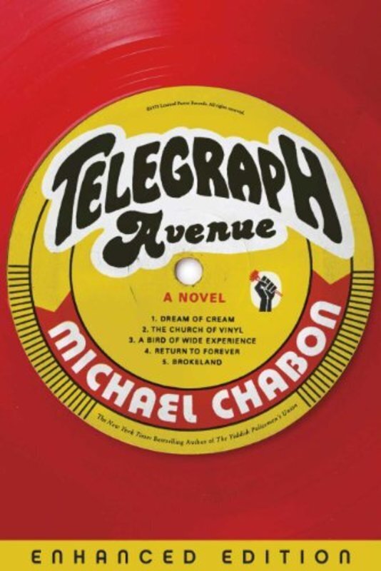 Book cover for "Telegraph Avenue" by Michael Chabon