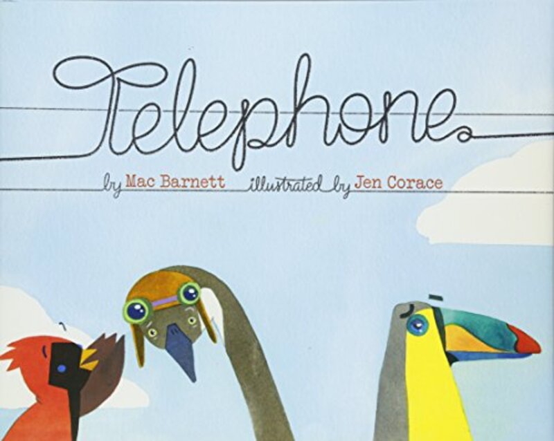 Book cover for "Telephone" by Mac Barnett
