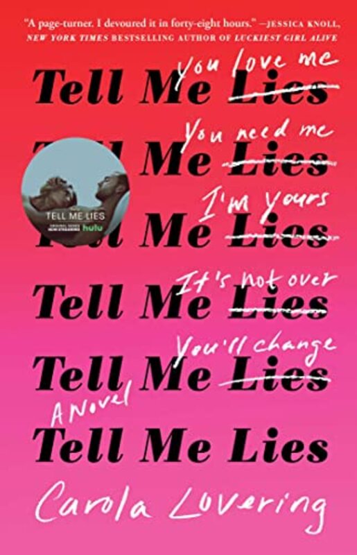 Book cover for "Tell Me Lies" by Carola Lovering