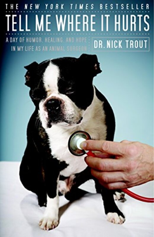 Book cover for "Tell Me Where It Hurts" by Nick Trout