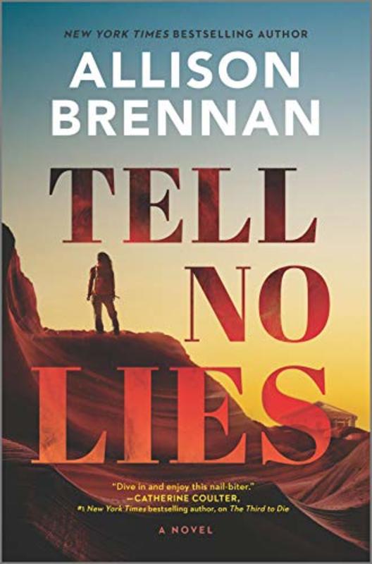 Book cover for "Tell No Lies" by Allison Brennan