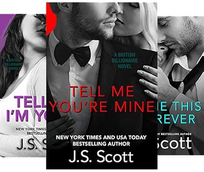 Book cover for "Tell Me I'm Yours" by JS Scott
