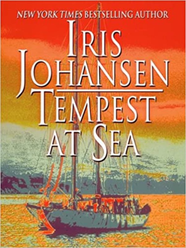 Book cover for "Tempest At Sea" by Iris Johansen