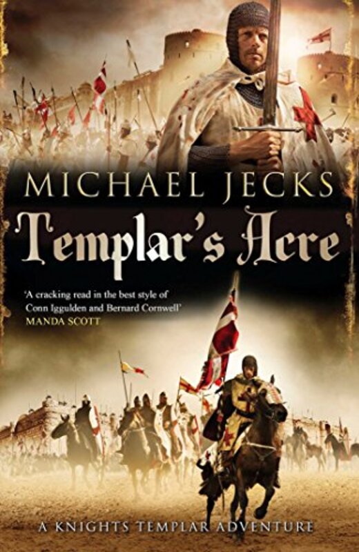Book cover for "Templar's Acre" by Michael Jecks